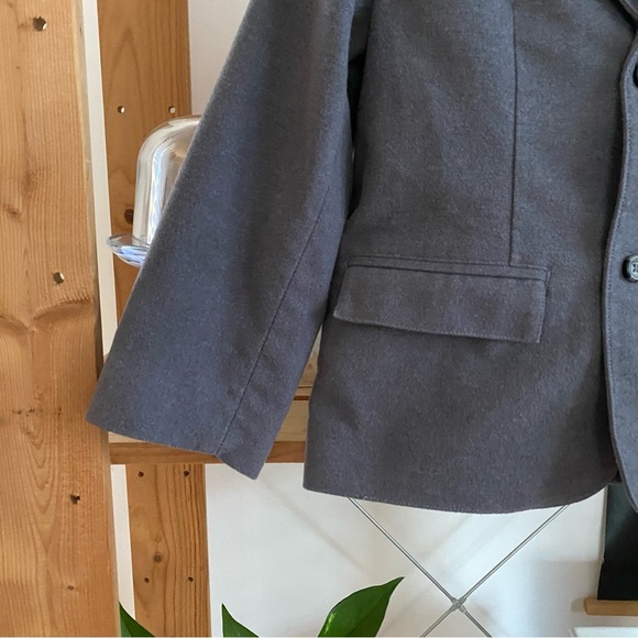 Janie and Jack Gray Blazer With Elbow Patches - Picture 6 of 14